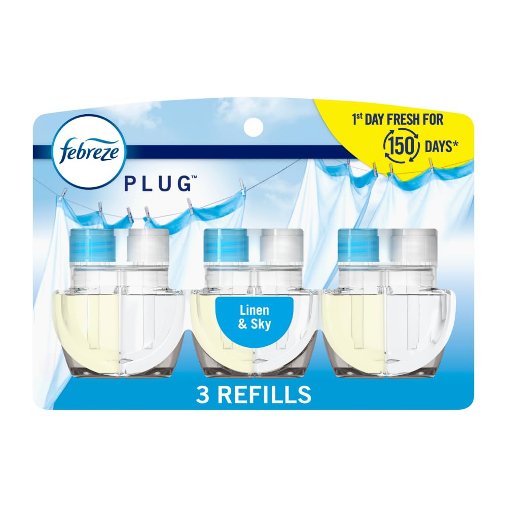 Febreze Plug-In Air Freshener, Odor-Fighting Scented Oil Refill, Air Fresheners 