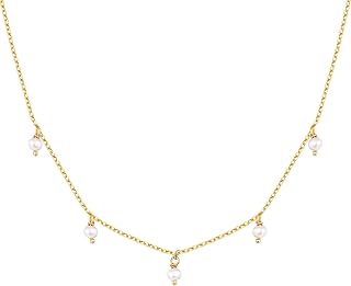 PAVOI Chain Necklace, 925 Silver, 14K Gold Plated, Yellow Gold, Y