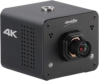 zowietek 4K NDI|HX3 POV Box Camera PoE, Simultaneously HDMI & SDI Output, RTSP/RTMP(s)/SRT, Standalone Live Streaming to YouTube/Facebook/Twitch for Webcast, Meeting, Teaching & Gaming (M12 AF)