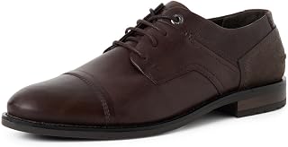 Marco Tozzi Men's Modern Leather Lace-Up Shoes