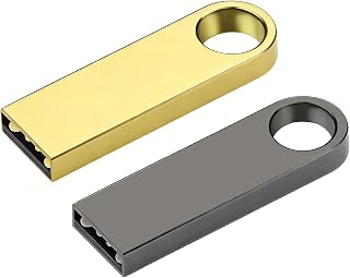 2 Pack Flash Drives 8GB Memory Large Capacity Rotating Design Cover Suitable for Laptop, Desktop Computer, etc