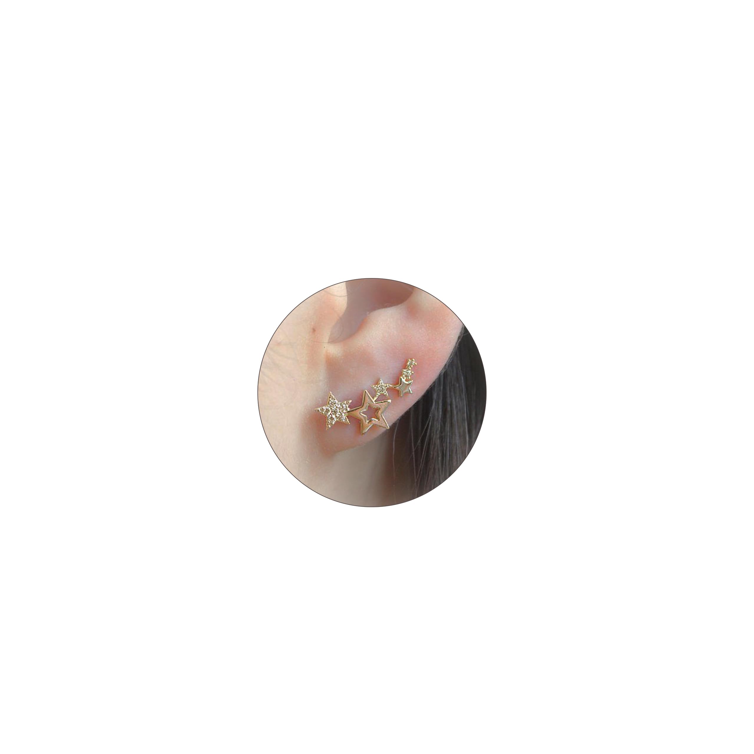 Ear Cuff Earrings for Women Gifts Trendy Stuff Chunky Ear Cuffs Non Piercing Cli