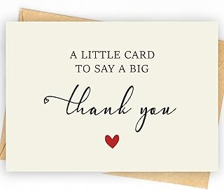 52 Pack 210GSM | Thank You Cards | Thank You Cards & Notes with Envelopes | Pefect for Baby Shower, Wedding, Teacher, Graduation, Business, Holiday, and Christmas | Teacher Appreciation Gifts