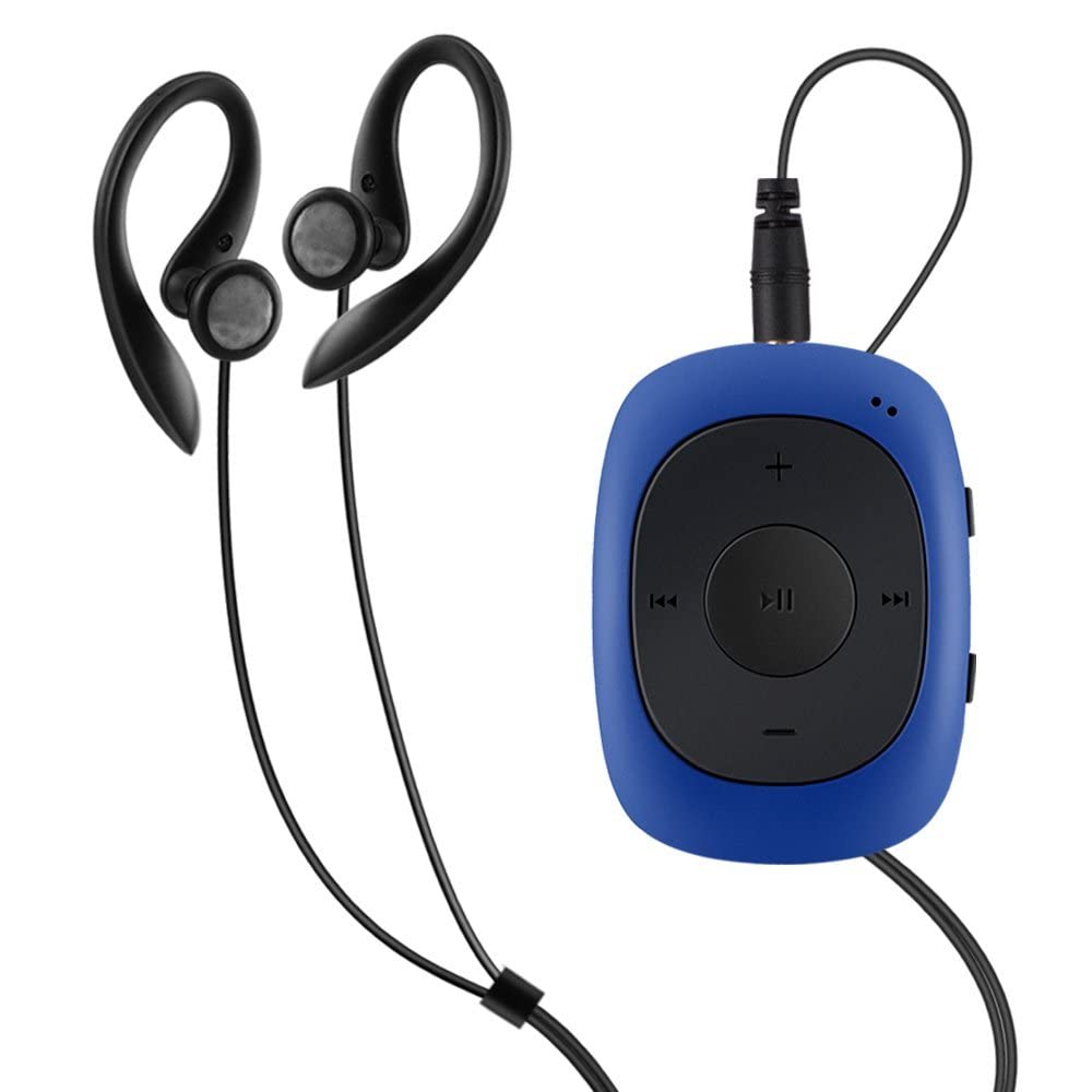 AGPTEK G02 64GB Clip MP3 Player Ditigal Music Player with FM Radio for Jogging R