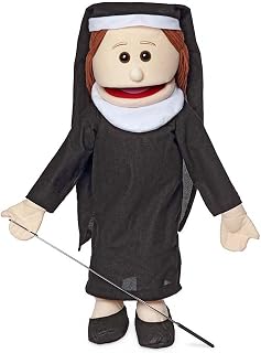 25" Nun, Peach, Full Body, Ventriloquist Style Puppet