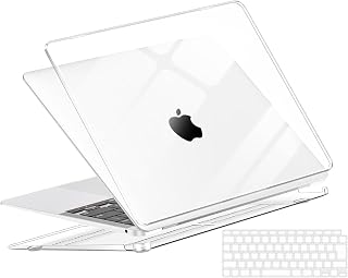 【M1 チップモデル 極上透明素材】NPUOLS MacBook Air 13.3インチ用ケースカバー 2018～2021 年発売モデル