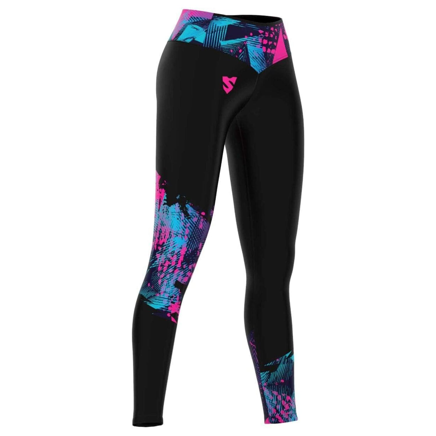 SMMASH High Waist Push Up Leggings for Women Long Sports and Jogging Bottoms Out