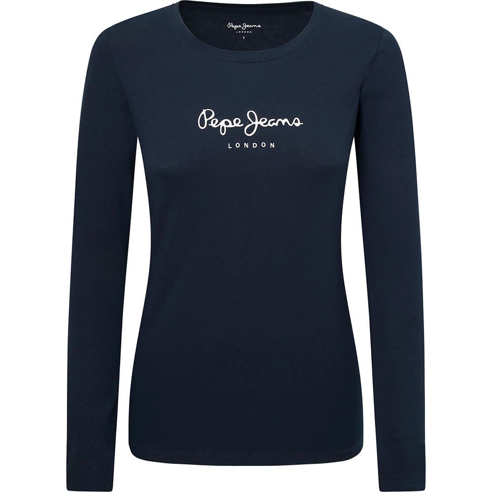 Pepe Jeans New Virginia LS N Women's T-Shirt (Pack of 1)