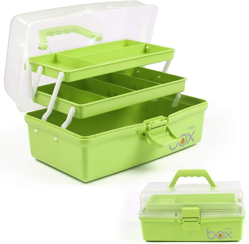 30cm Three-Layer Multipurpose Storage Box Organizer Folding Tool Box/Art & Craft