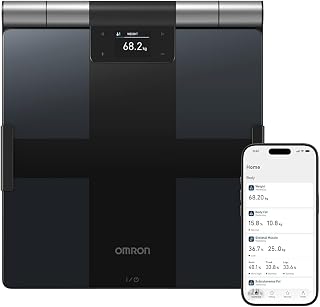 OMRON VIVA 360+ Body Composition Monitor and Smart Scale | Track Body Metrics and BMI - Athlete Mode - Use OMRON Connect App for Unlimited Storage - Tracks Up to 18 Body Metrics