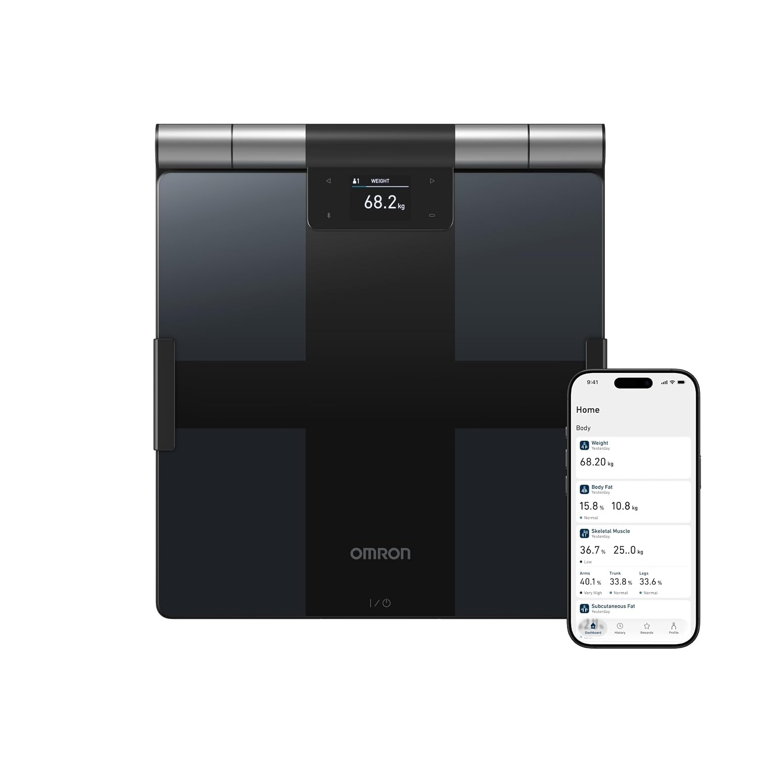 OMRON VIVA 360+ Body Composition Monitor and Smart Scale | Track Body Metrics an