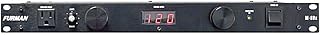 Furman M-8Dx Standard Level Power Conditioning, 15 Amp, 9 Outlets with Wall Wart Spacing, Pullout Lights, Digital Voltmeter