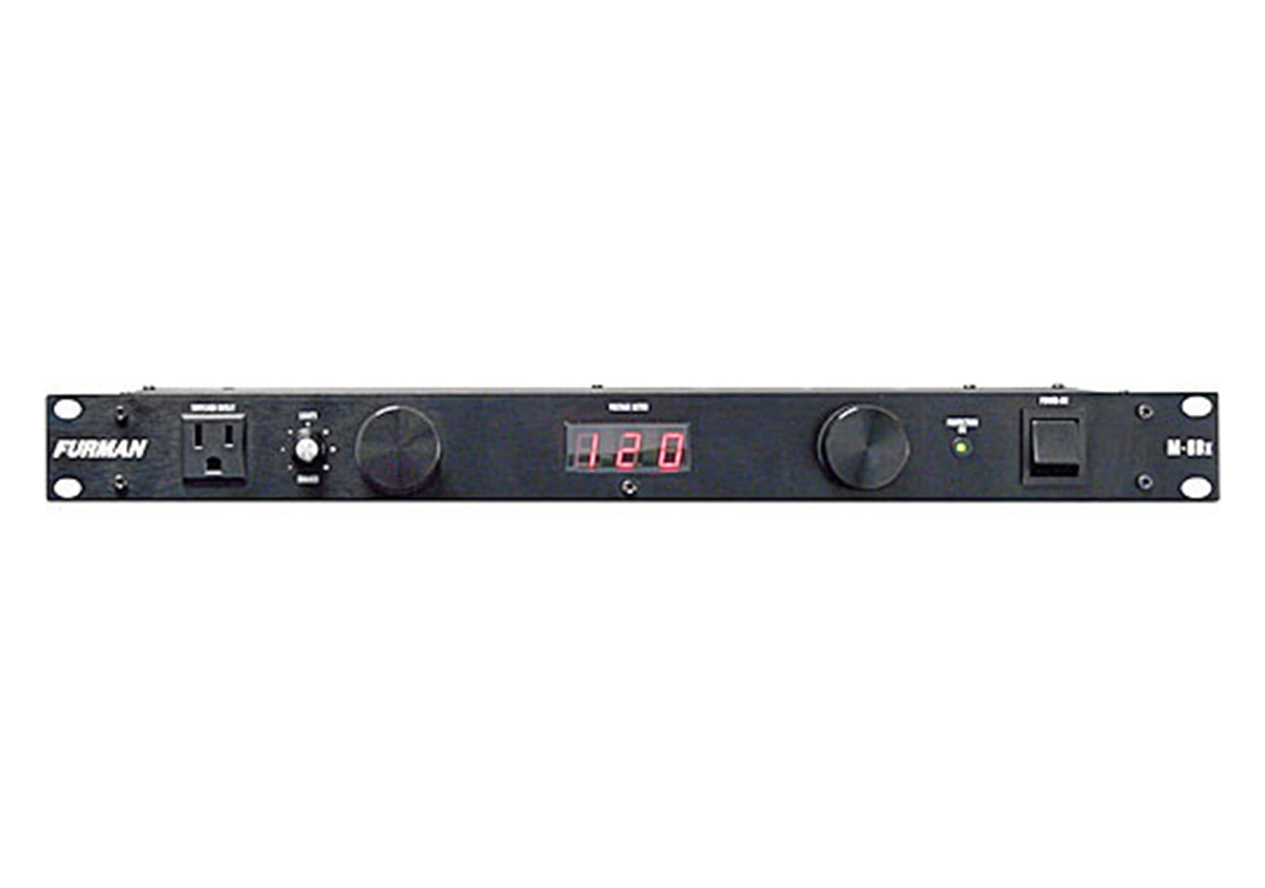 Furman M-8Dx Standard Level Power Conditioning, 15 Amp, 9 Outlets with Wall Wart