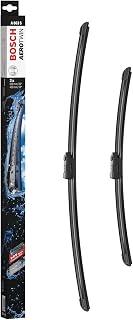 Bosch Aerotwin A863S Wiper Blade Length: 650mm/450mm - 1 Set for Windscreen | Replacement Brush Set for Increased Driving Safety – with Pre-Assembled Adapter