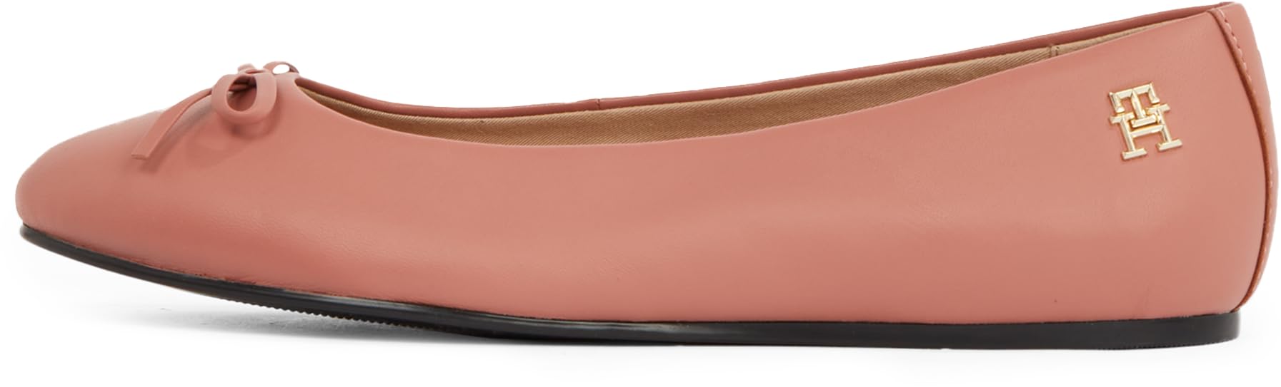 Tommy Hilfiger Women's Flat Bow Leather Ballerinas