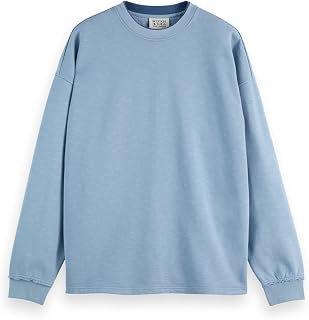 Scotch & Soda Herren 3 Crosses Crewneck Sweatshirt Sweatshirt (1er Pack)