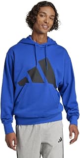 adidas Men's Essentials Big Logo French Terry Hoodie