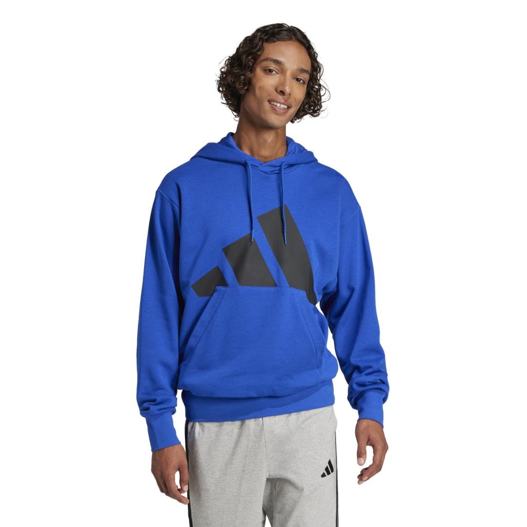 adidas Men's Essentials Big Logo French Terry Hoodie