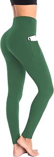 CA166 Women's High Waist Yoga Trousers Long Opaque Leggings Fitness Trousers with Pockets for Sports Fitness Yoga Gym