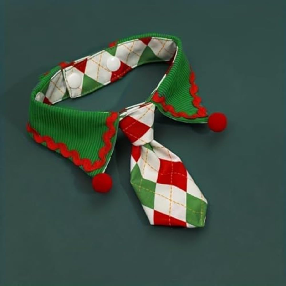 Christmas Dog Tie, Adjustable Scarf, Suitable for Small and Medium Pets, Party a