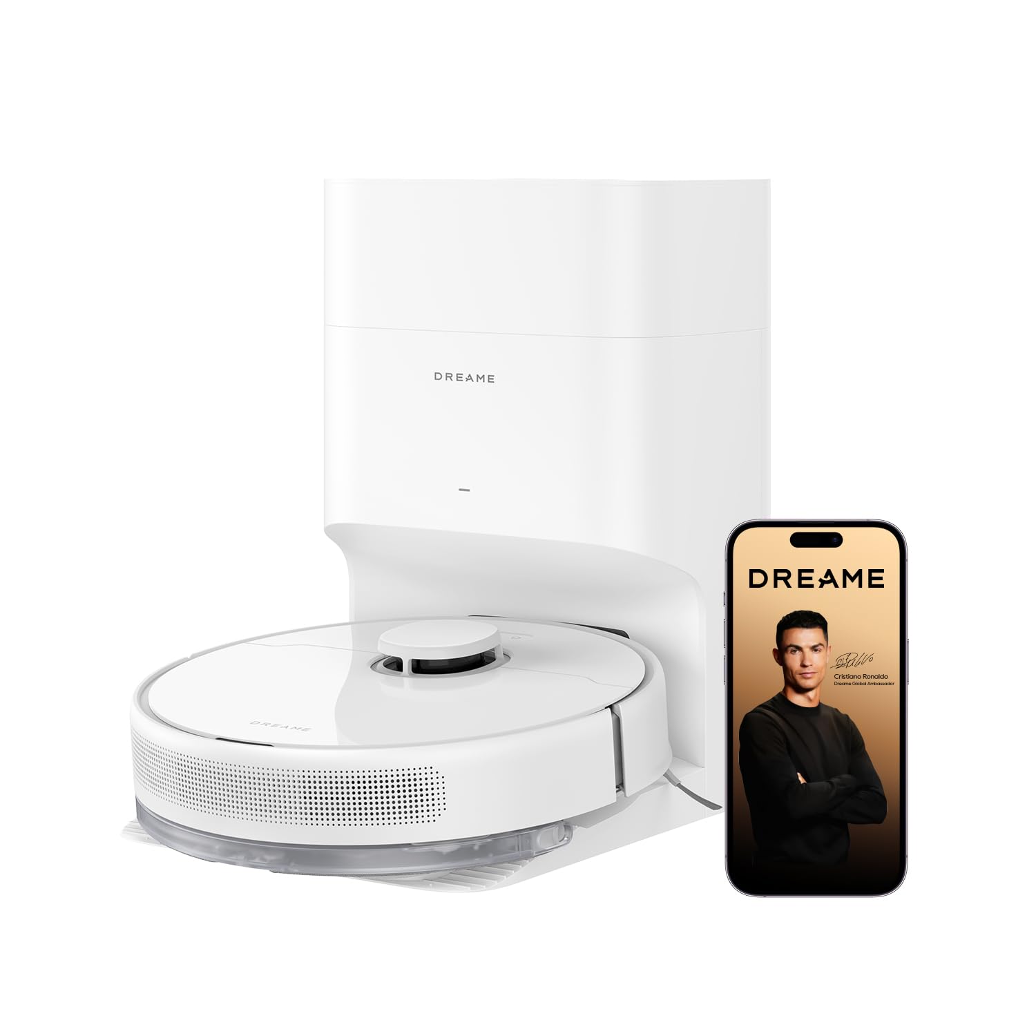 DREAME D10 Plus Gen 2 Robot Aspirador y Fregasuelos 2 en 1 con Base Autovaciado,