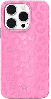 VELVET CAVIAR for iPhone 14 Pro Case - Compatible with MagSafe - 10ft Drop Tested - Hot Pink Leopard Cheetah Print