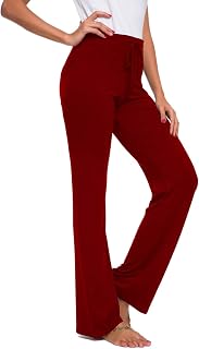 TownCat Women Casual Straight Pants Drawstring Yoga Running Pants