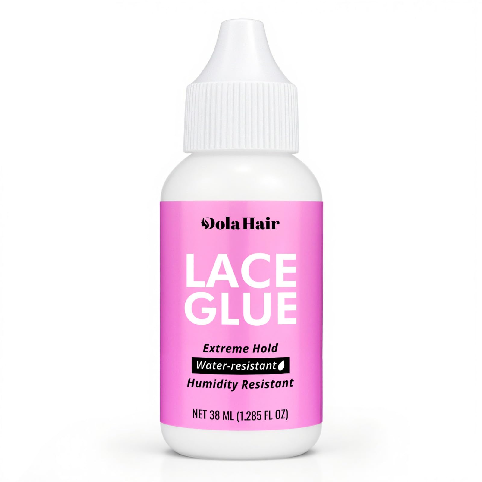 Dolahair Extreme Hold Lace Glue for Wigs, Waterproof, Invisible Bonding, 1.285 O