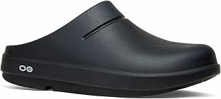 OOFOS OOcloog, Scarpe Recupero Unisex-Adulto, Nero, 24.0 cm