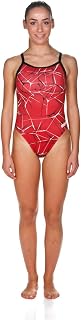 ARENA One Piece Swimsuit Women Athletic Apparel - Open Back Swimming & Training Suit - Challenge Back