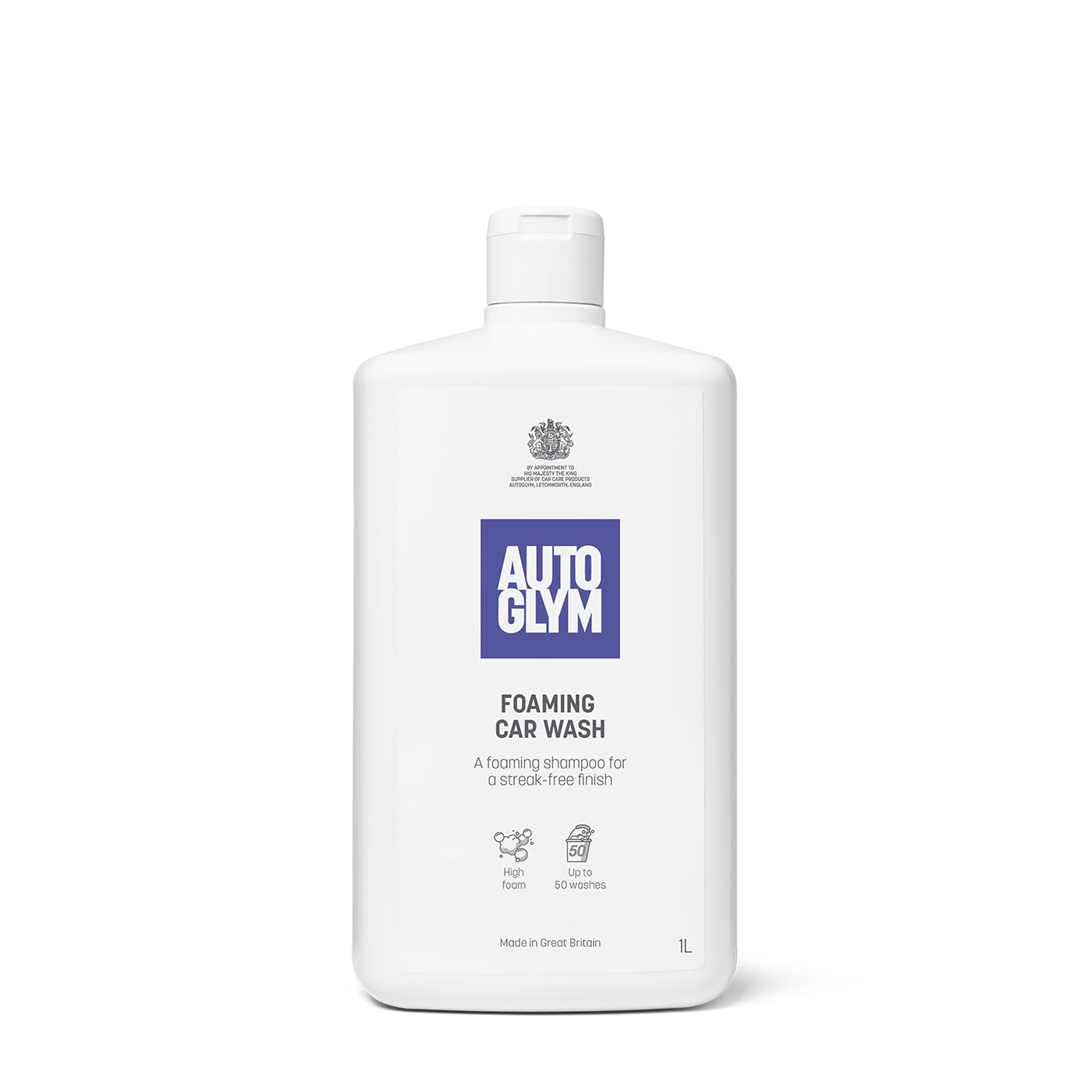 Autoglym Foaming Car Wash, Concentrated Automotive Shampoo 1L | High-Foaming Car
