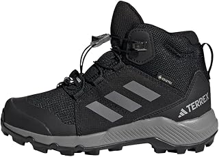 adidas Unisex Kids Terrex Mid Gore-TEX Hiking Shoes, Core Black/Grey Three/Core Black, 10 UK Child