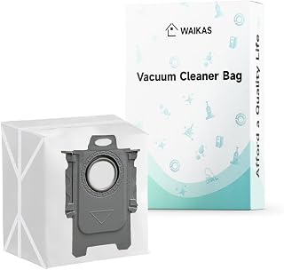 WAIKAS 14 Pack Bags for Roborock Q7 L5+, Q10 S5+/X5+, Q5+, Q5 Pro+, Q5/Q7/Q8 Max+ Plus, Q7+, Q7 TF+/BF+, Q8+, Q10 VF+/PF+, S7 Pro Ultra, S7 Max Ultra, S8 Pro Ultra Robot Vacuum Cleaner, Dust Bag
