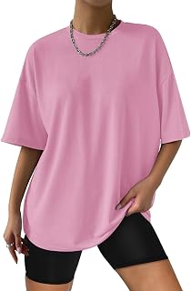 Women's Summer Loose Oversized Short Sleeve T-Shirt