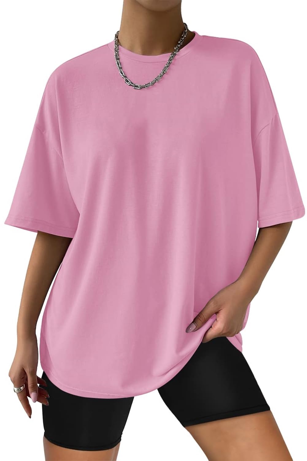 Women's Summer Loose Oversized Short Sleeve T-Shirt