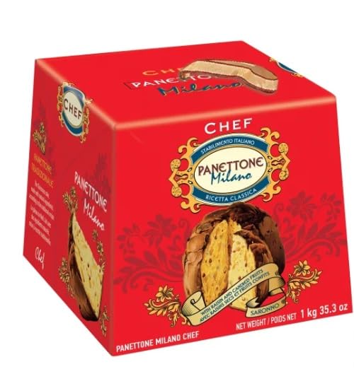 Chef Panettone Milano 1KG/ 35.3 oz