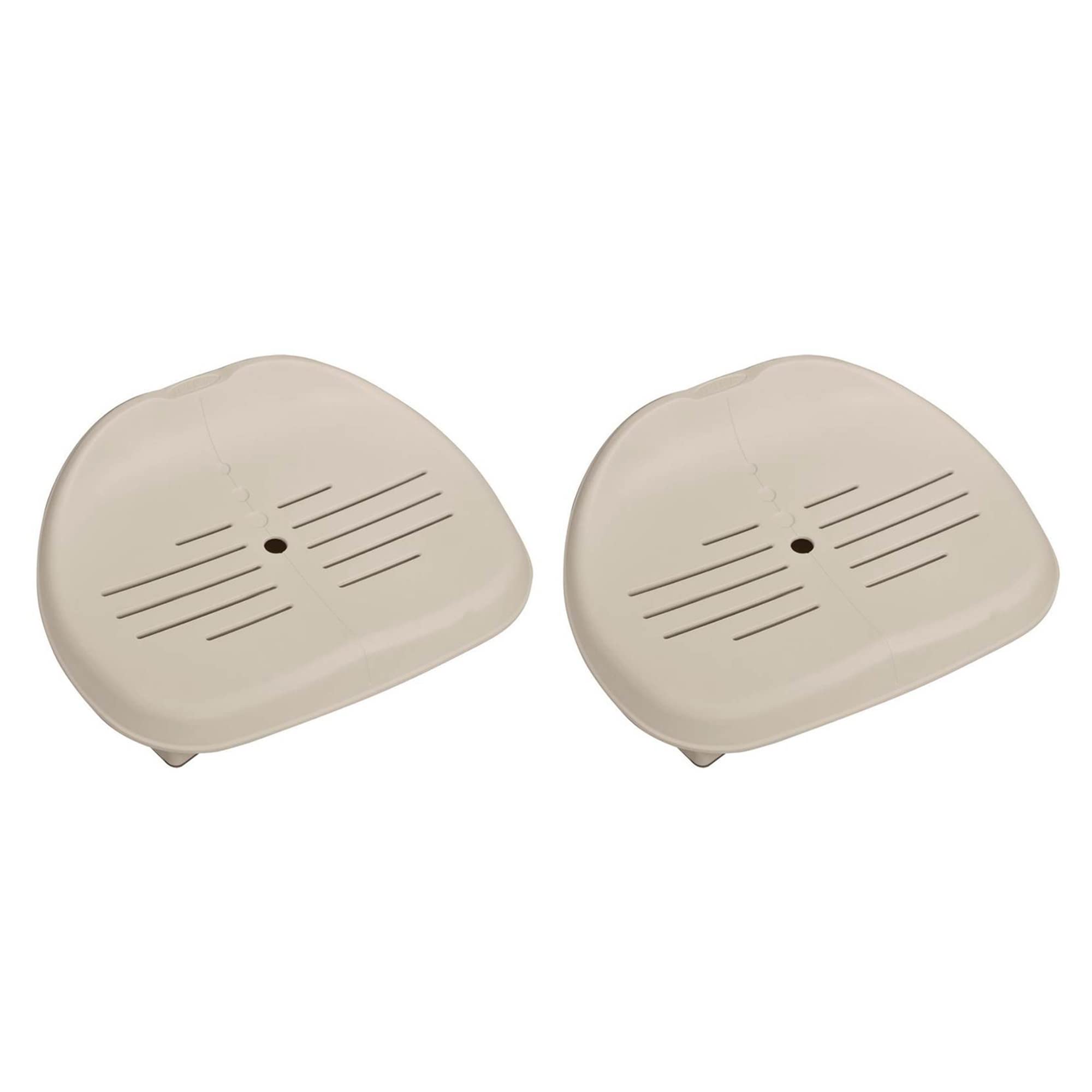 Intex Removable Slip-Resistant Seat for Inflatable Pure Spa Hot Tub 2 Pack