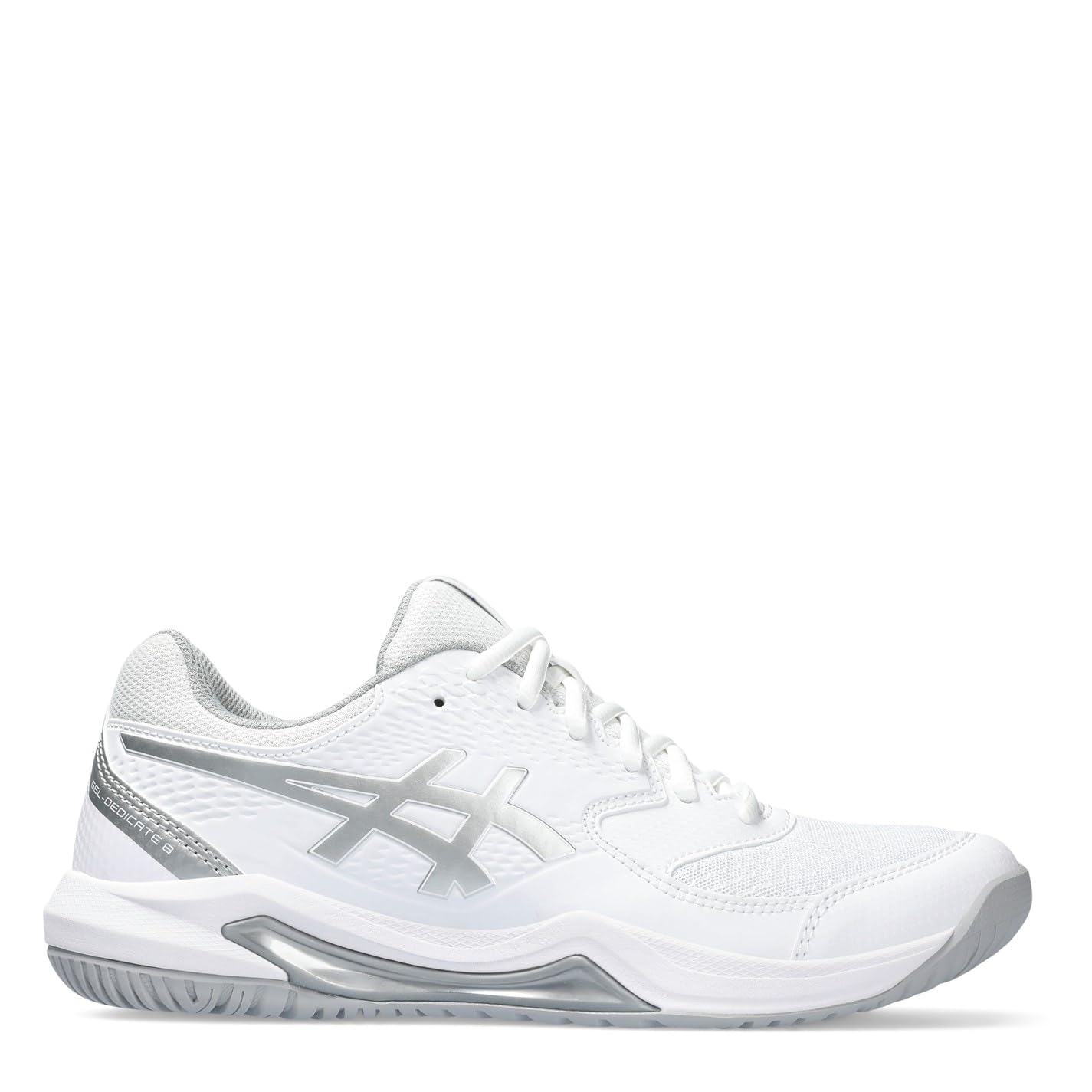 ASICS Dedicate 8 Donna Tennis Shoes White Silver