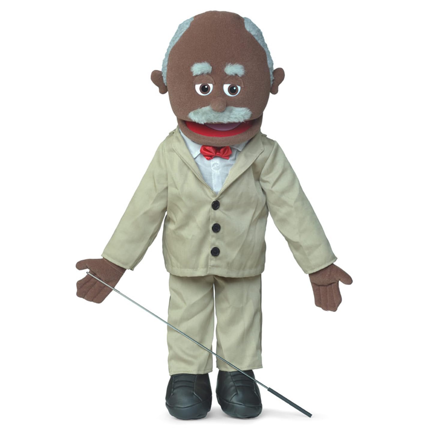 25" Pops, Black Grandfather, Full Body, Ventriloquist Style Puppet
