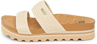 REEF Cushion Vista Hi Womens Platform Fashion Sandal, Arch Support, Ultra Soft Cushion Footbed