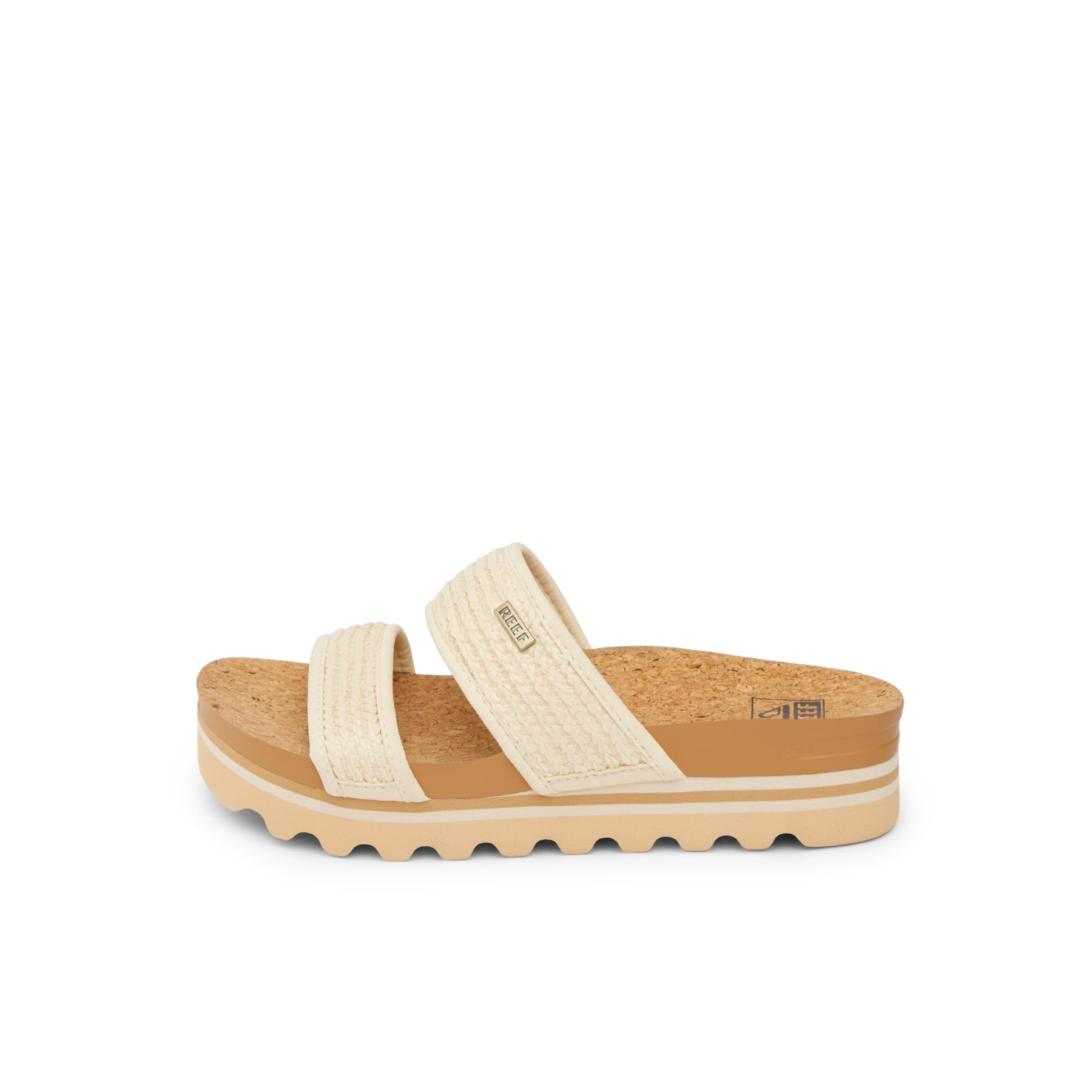 REEF Cushion Vista Hi Womens Platform Fashion Sandal, Arch Support, Ultra Soft C