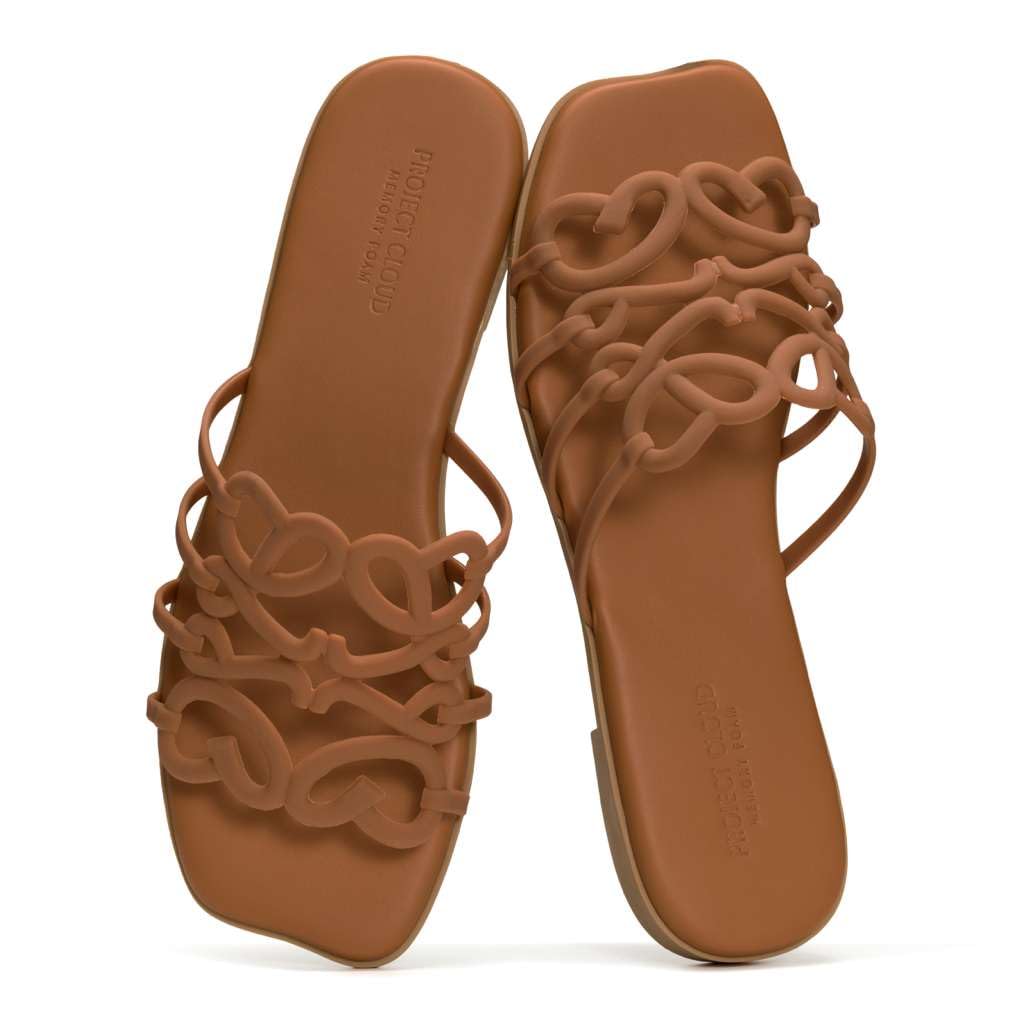 Project Cloud Genuine Leather Sandals for Women Fashion Flat Sandals for Women w