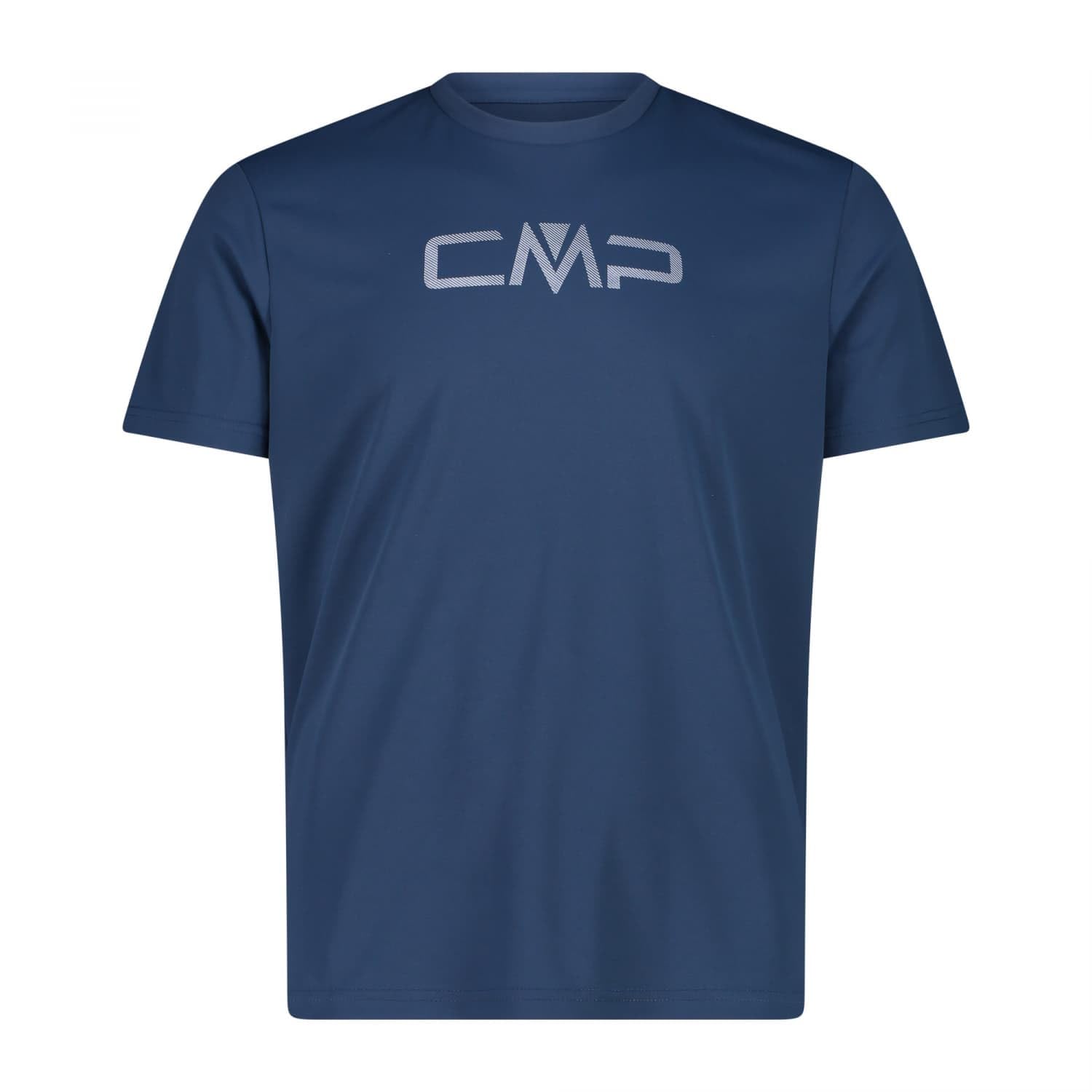 CMP Crew Neck T-Shirt with Logo - 39T7117P