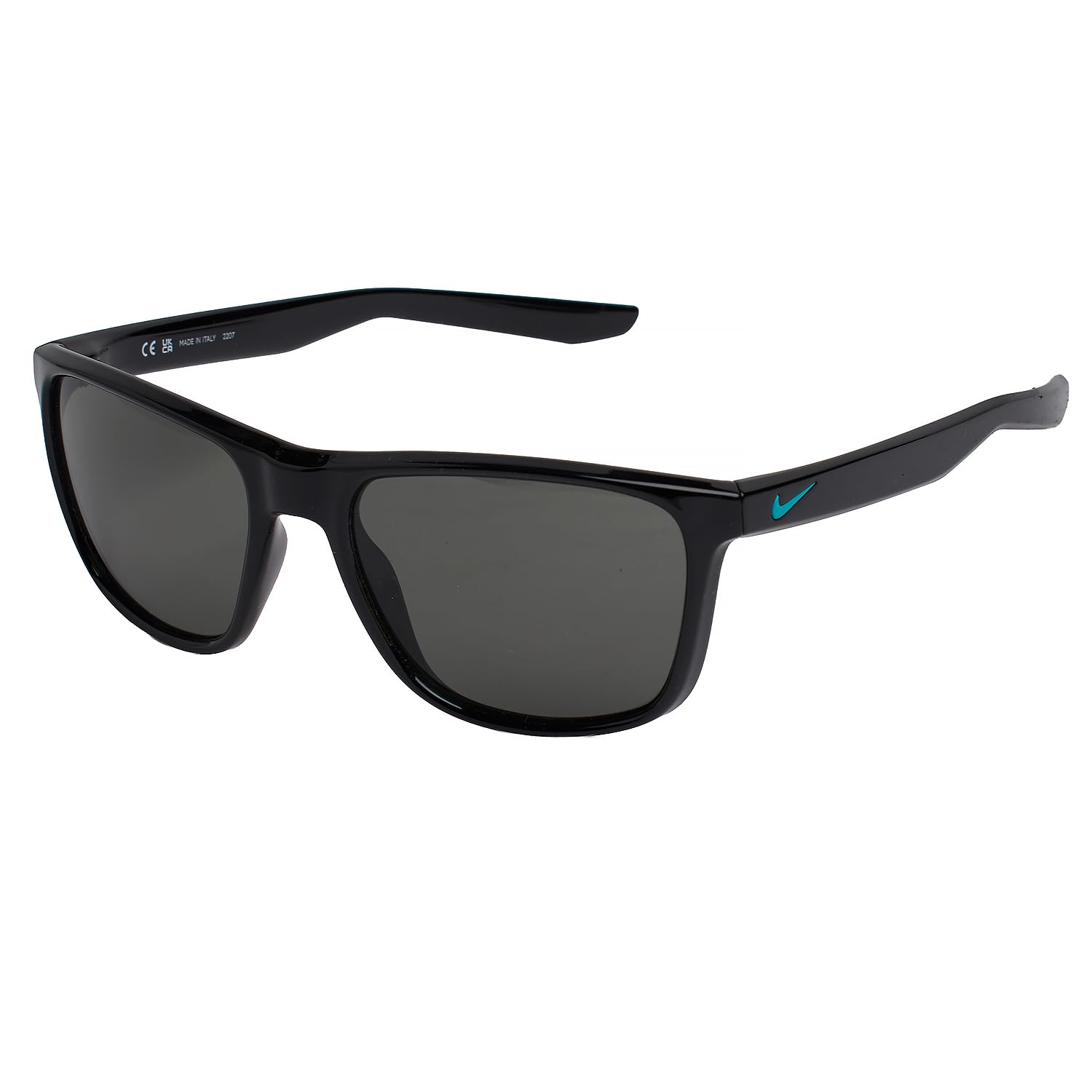 Nike EV1122-011 Endeavor Sunglasses Black/Neptune Green Frame Color, Grey With M