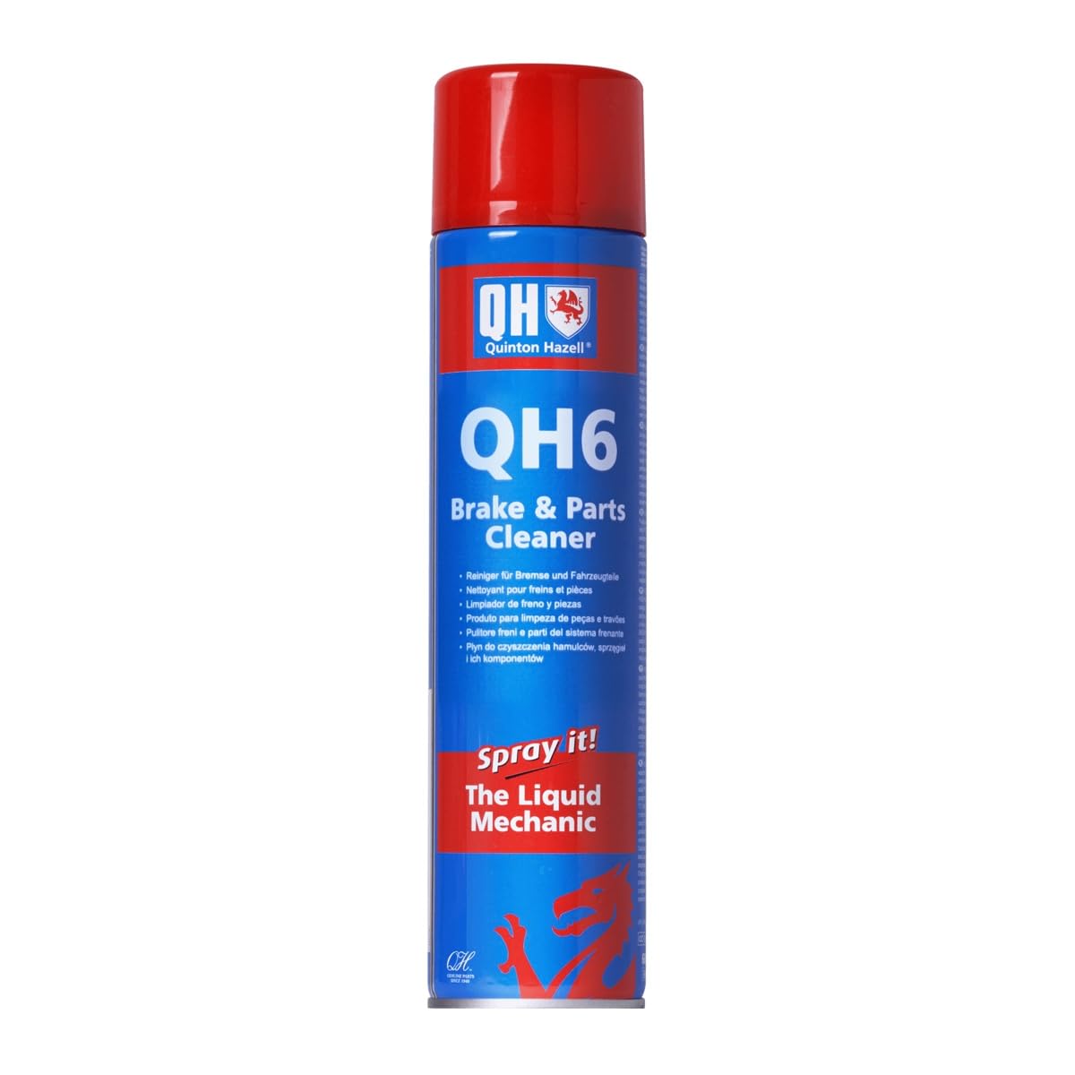 Quinton Hazell QH6 Pulitore Freni e Parti del Sistema Frenante - 600 ml - Sgrass