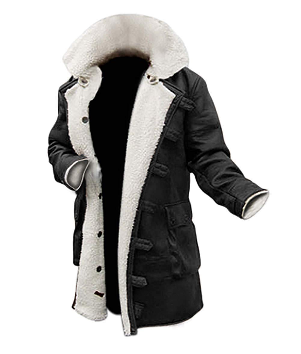 Blingsoul Real Lambskin Swedish Bomber Coat - Sherpa Lined Leather Jacket Fur Co