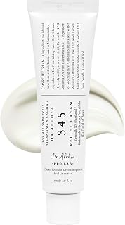 Dr.Althea 345 Relief Cream, 1.69 Fl Oz (Ver.2 - Pack of 1) | Instant Hydration, Blemish & Post-Acne Vegan Face Moisturizer for Sensitive Skin