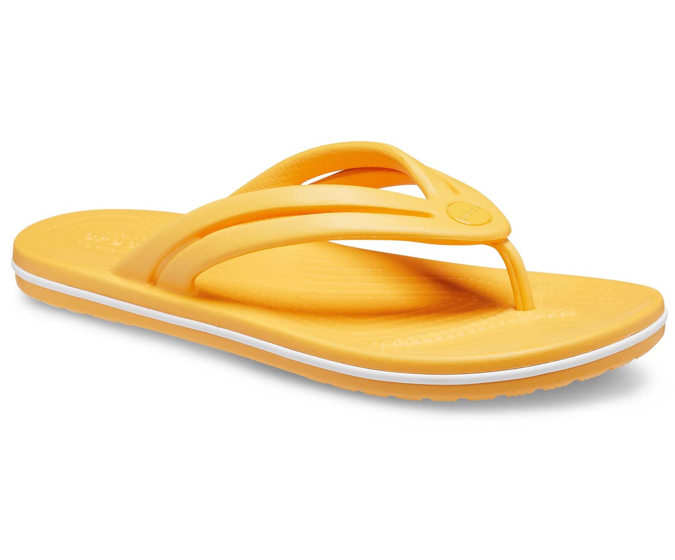 Crocs Infradito Crocband da donna, colore arancione sorbetto, taglia 36