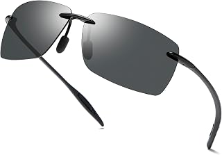 Mens Sunglasses Polarized Frameless z87 Safety Sun Glasses For Women UV400 Anti Glare Mirror Mztrix Bex Sunglasses