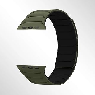 Magnetic Bands Compatible with Apple Watch Bands 42mm (Series 10) 41mm 40mm 38mm 44mm 45mm 46mm 49mm, Soft Silicone Replacement Strap Compatible with iWatch SE Series 10 9 8 7